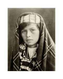 Young Quinault Woman - Edward S. Curtis1