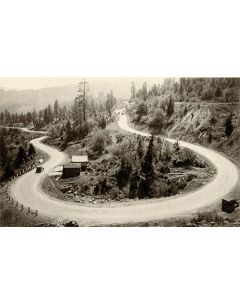 Horseshoe Curve in Siskiyou Mountains - Patterson