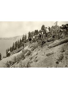 Launching the Boat - The Start, Steel Excursion, Crater Lake - Kiser