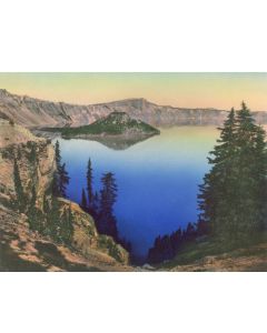 Crater Lake as Seen from the Studio on Victor Rock - Kiser