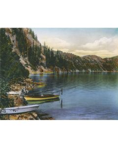 On the Shore of Crater Lake - Kunselman and Gerking