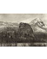 Beacon Rock from Columbia River Highway - Leo Oestreicher