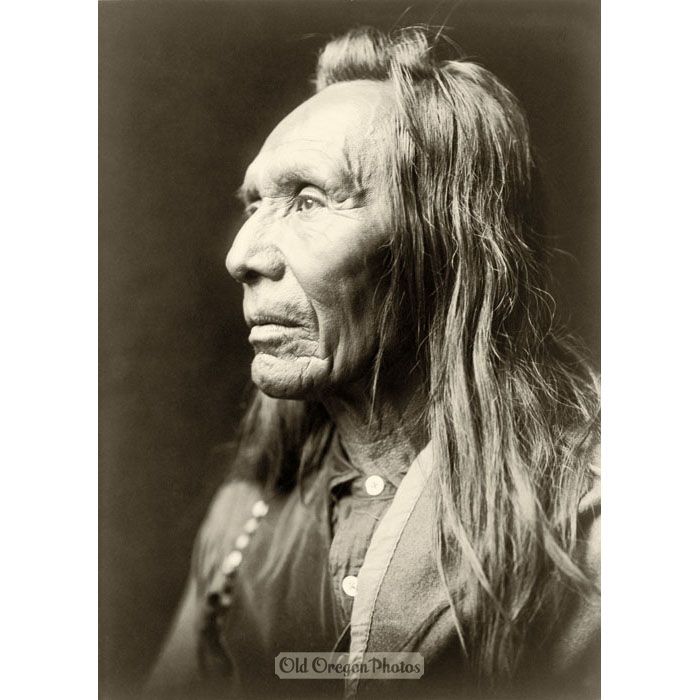 Three Eagles, a Nez Perce - Curtis
