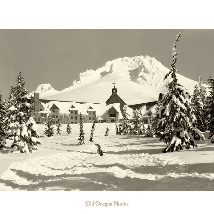 Timberline Lodge When it First Opened - Eddy