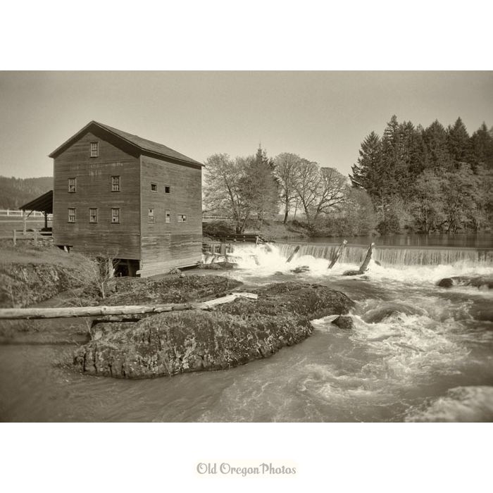 Richard C. Finley Flour Mill, Established 1848 - Ralph Eddy