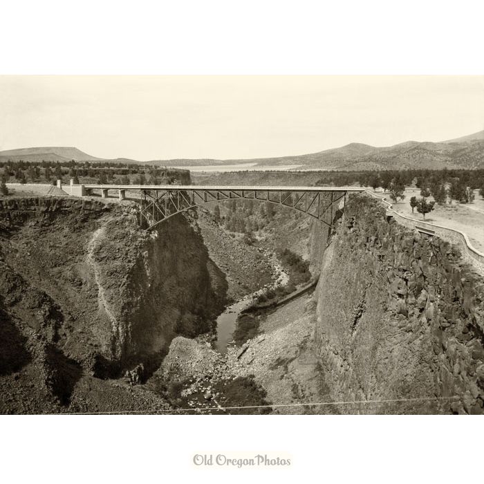 Crooked River Bridge, The Dalles-California Highway - Eddy
