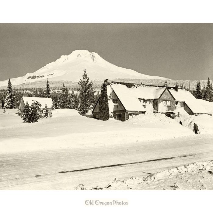 Winter Garments of Mt. Hood at Government Camp - Eddy