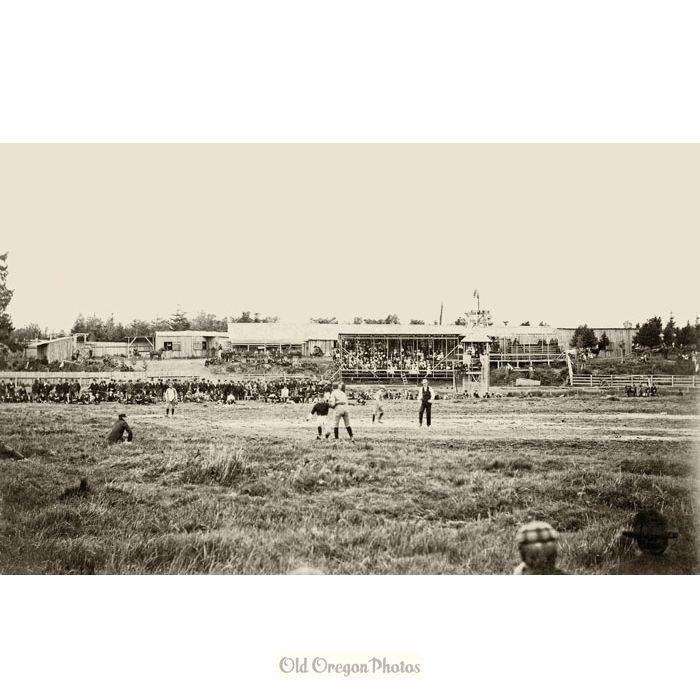 Baseball Game at Marshfield (Coos Bay) - Ernest A. Stauff