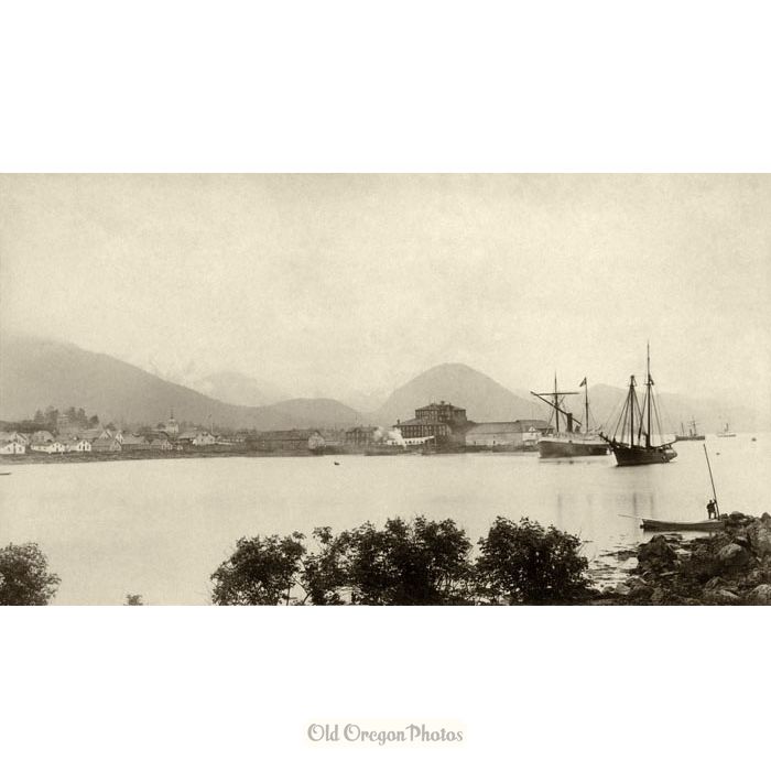 Looking Across Sitka Harbor, 1886 - Partridge