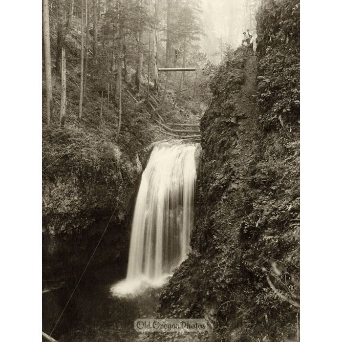 Lower Falls and Pipe, South Fork of the Clackamas - Davis