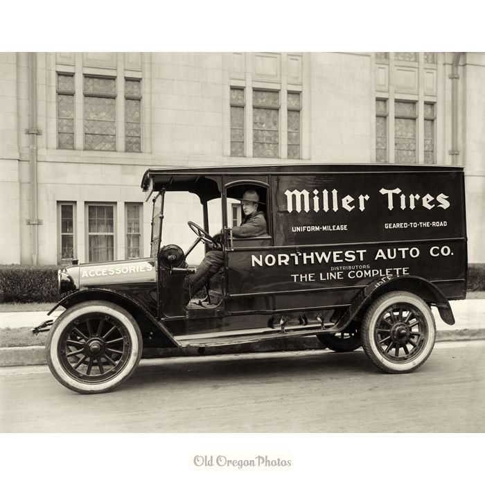 REO Speed Wagon, Miller Tires Truck - Columbia Studio