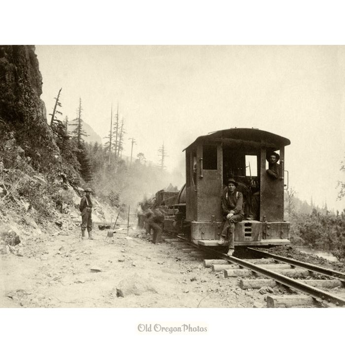 Railway Under Construction near Castle Rock