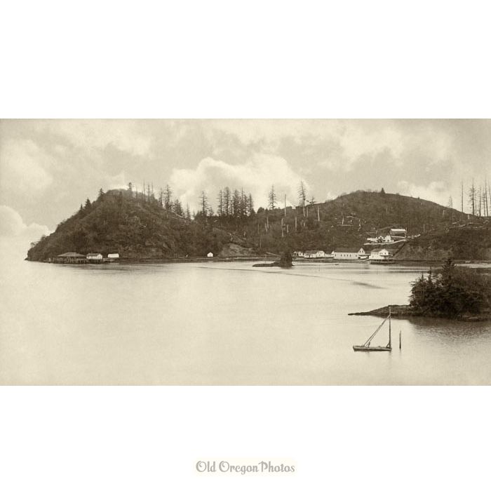Fort Canby, From the Bay - Crawford