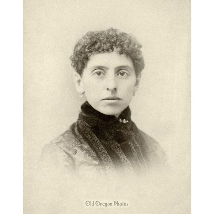 Clara Stearns, Only Daughter of Abigail Scott Duniway - c. 1885