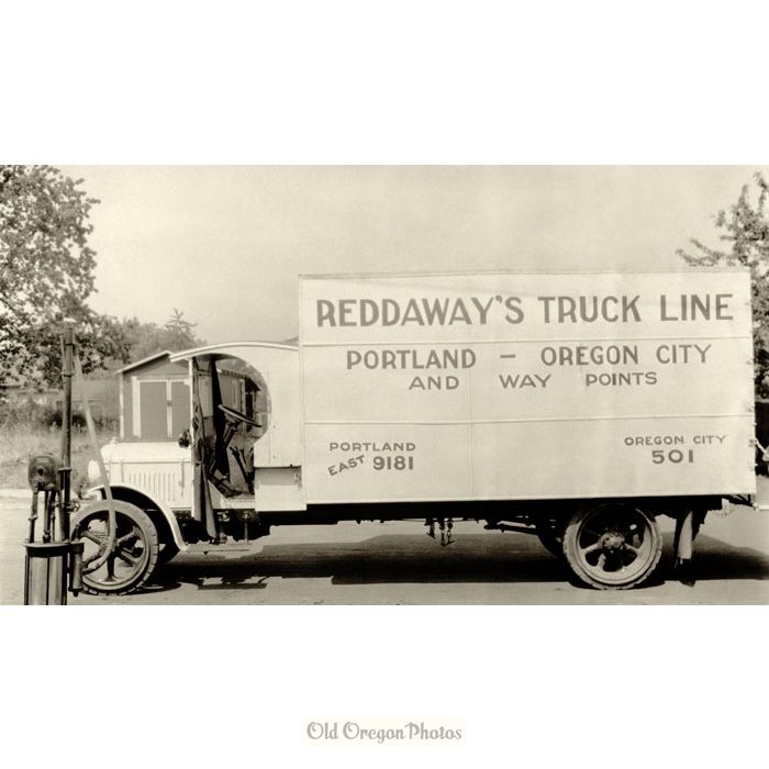 Early Reddaway's Truck Line Truck