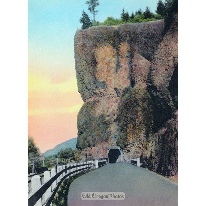 Oneonta Tunnel, Columbia River Highway - Cross and Dimmitt