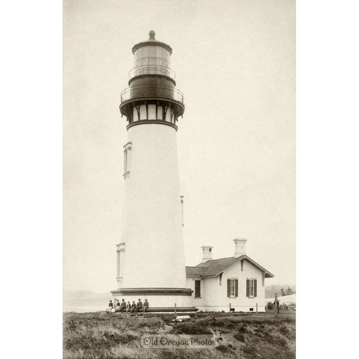 Cape Foulweather (Yaquina Head) Lighthouse Closeup #2 - Crawford