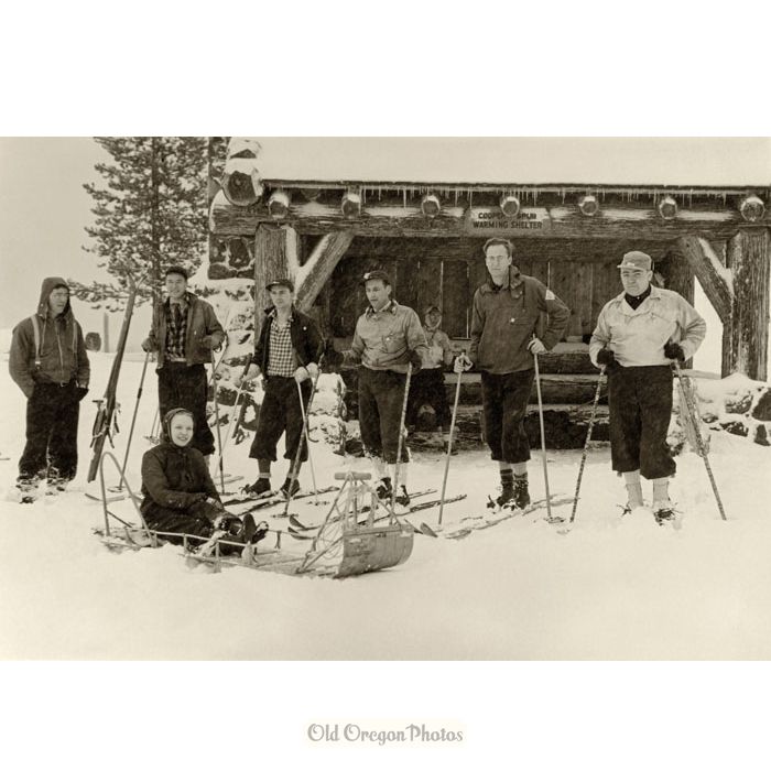 Mt. Hood Ski Patrol at Cooper Spur Warming Shelter