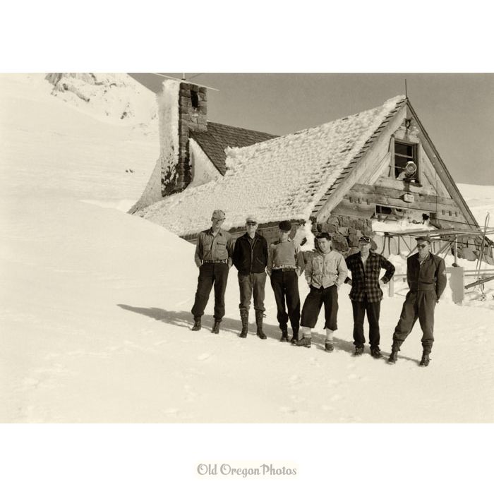 Silcox Hut, Mt. Hood, Shortly After Opening