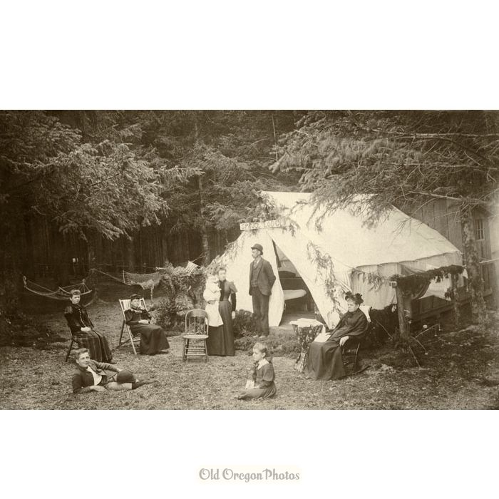 Camping at Gearhart Park - Gardiner
