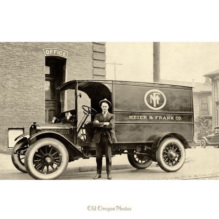 Meier & Frank One-Ton GMC Delivery Truck
