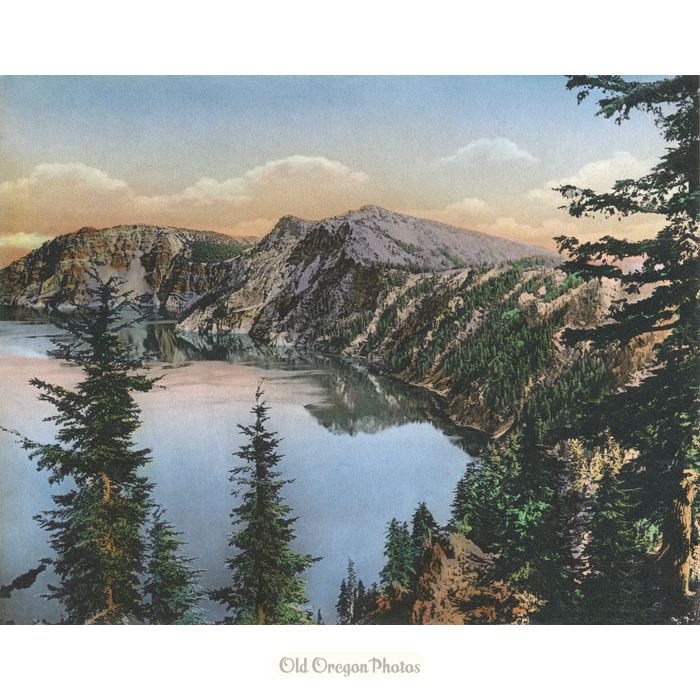Castle Crest and Garfield Peak, Crater Lake - Kunselman and Gerking