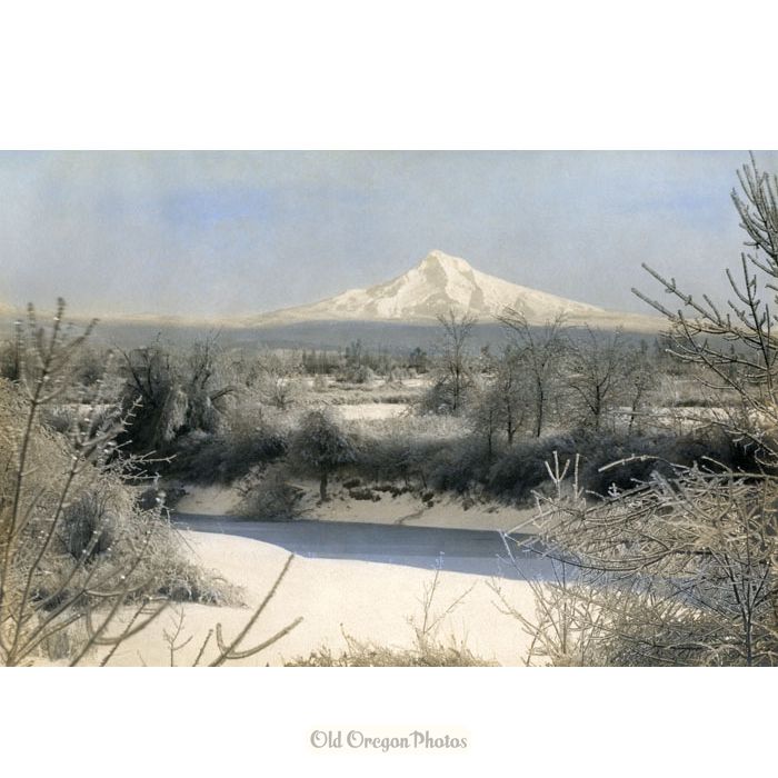 Mount Hood, on an Icy Morning - Hickam