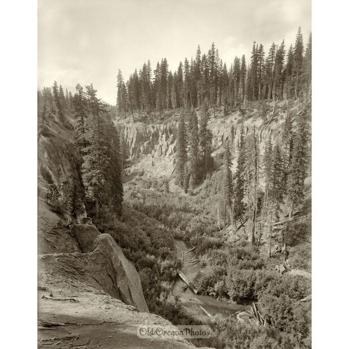 Annie Creek Canyon, Near Crater Lake - Tibbitts