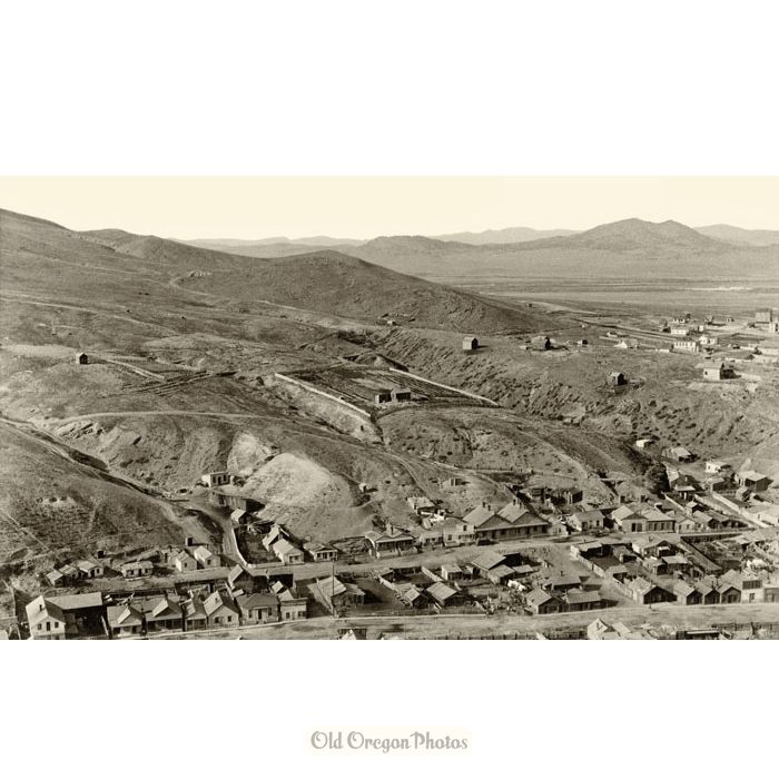 Panorama of Helena, Montana Territory (No. 1) - Carleton Watkins