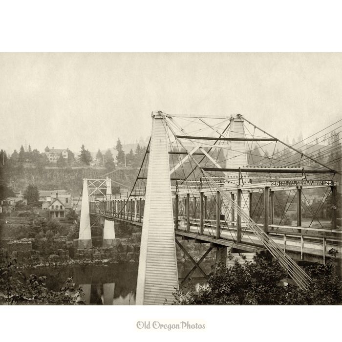 Oregon City Suspension Bridge - Ford