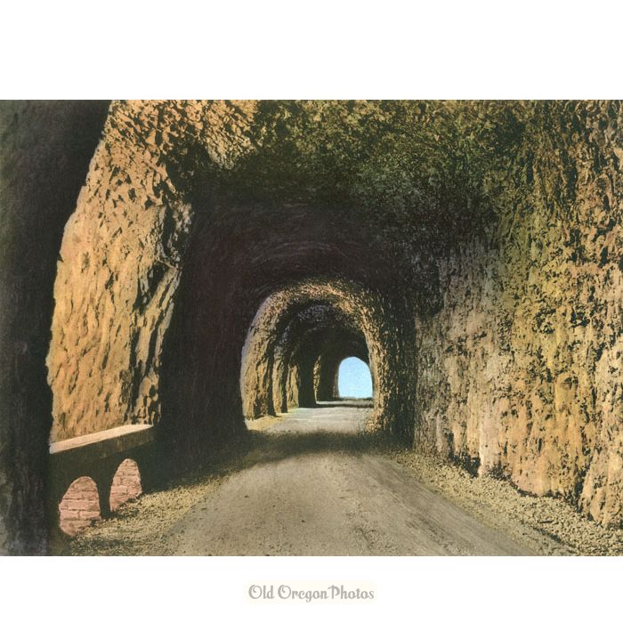 Interior of Mitchell's Point Tunnel, Looking East - Cross & Dimmitt