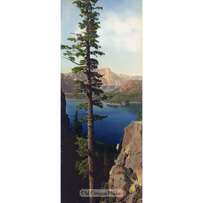 Vertical Panorama of Crater Lake - Frank Patterson
