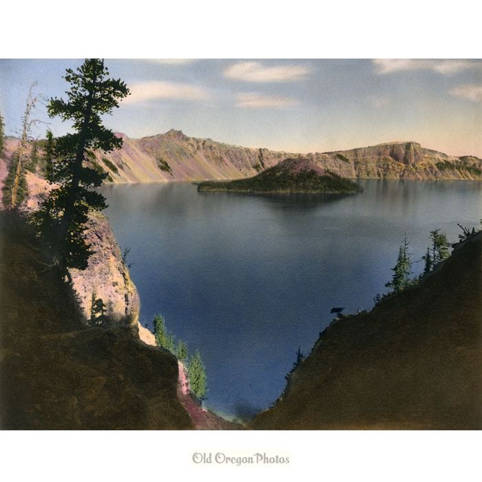 Crater Lake - Clarence L. Winter