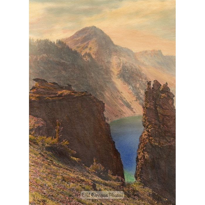 Vidae Cliff, Crater Lake - Fred Kiser