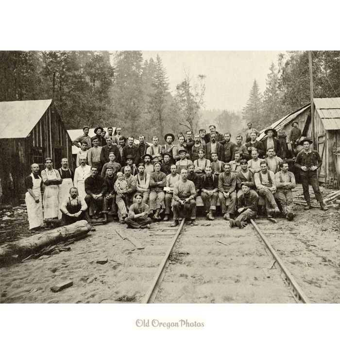 After Supper at Mack's Camp, Elma, Washington - H. G. Nelson